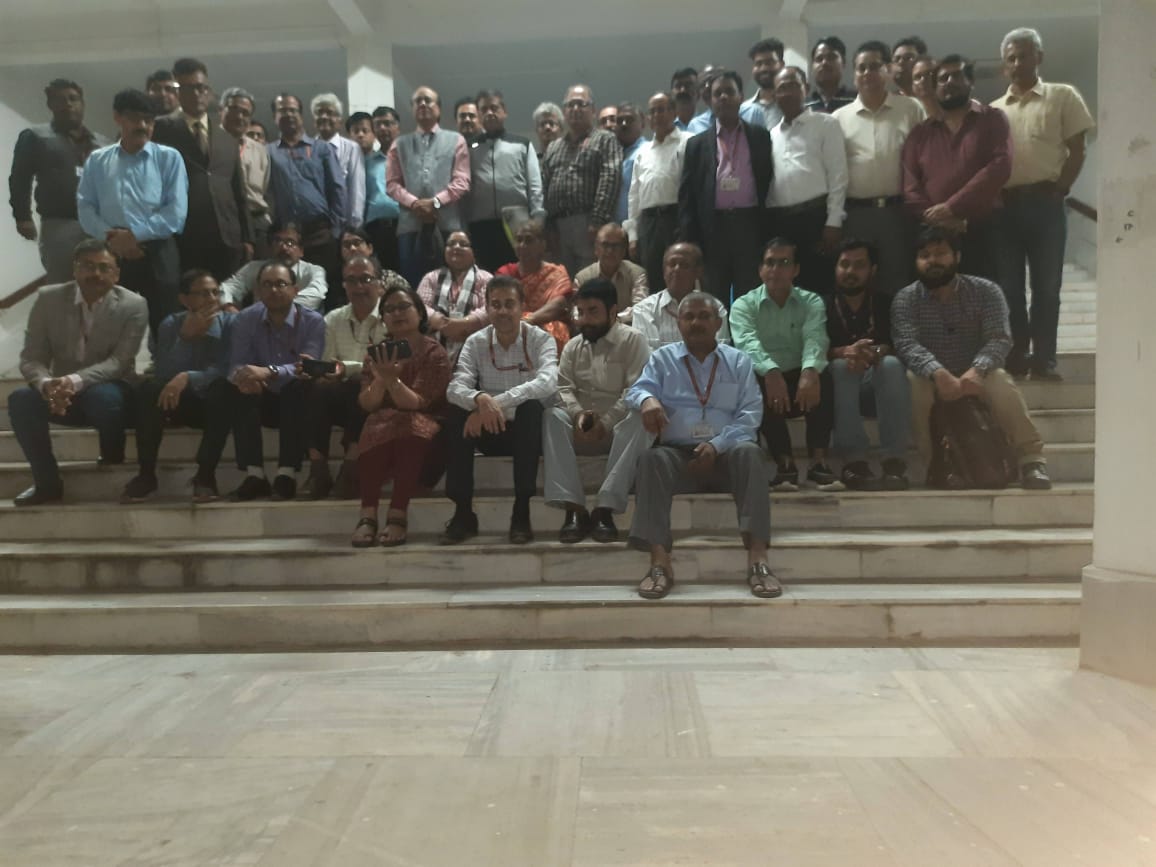 Dr.Saibal with his NIC team